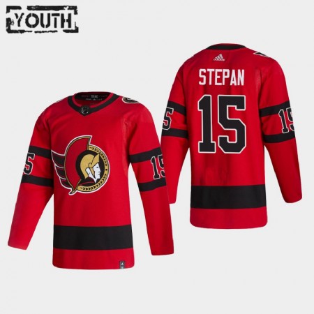Camisola Ottawa Senators Derek Stepan 15 2020-21 Reverse Retro Authentic - Criança